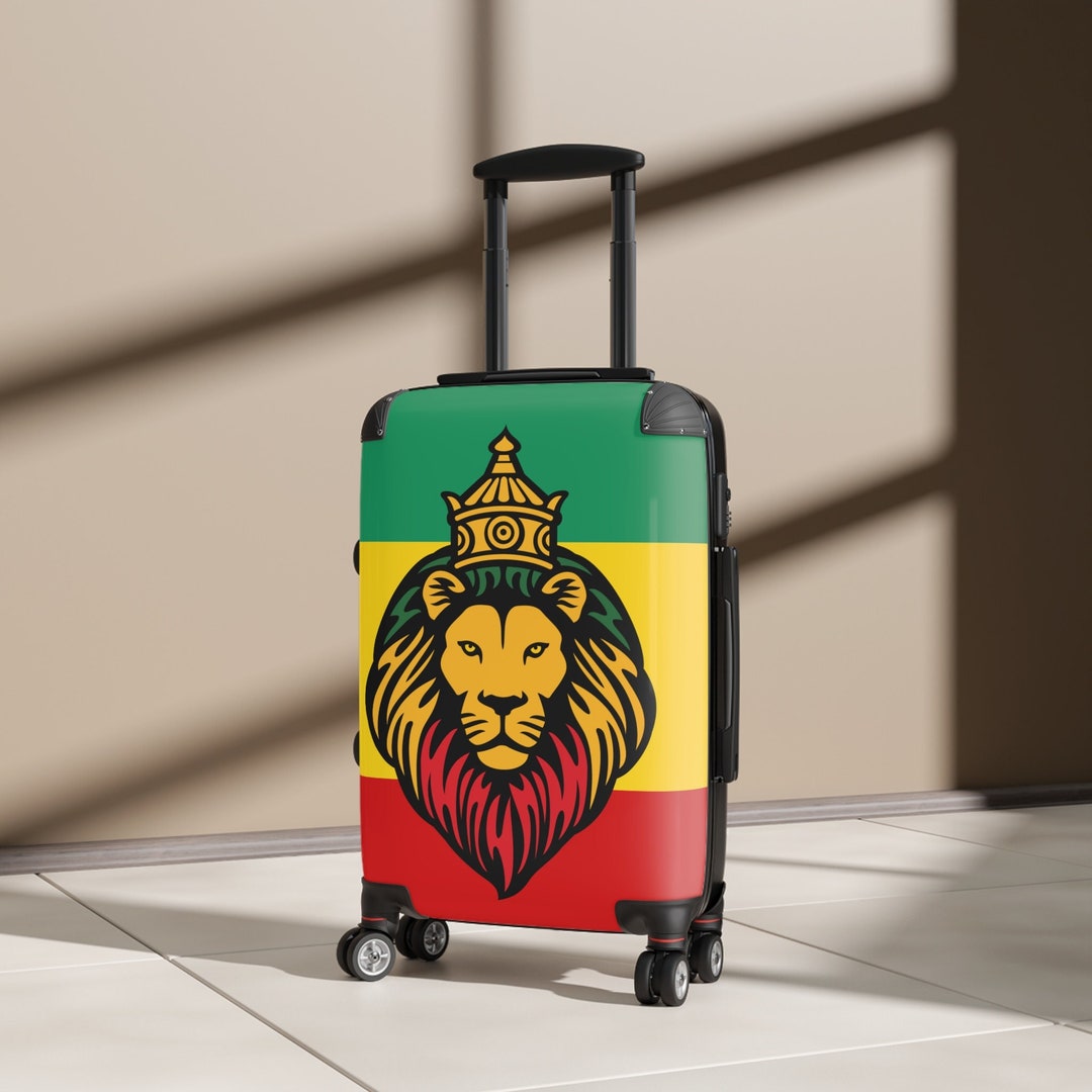 Lion of Judah Luggage Luggage for Travel Rastafari Luggage - Etsy