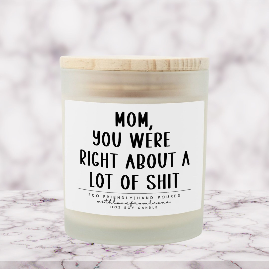Funny Mothers Day Gifts, Mom Birthday Candle ,funny Candles for Mom