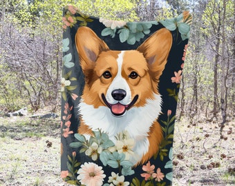 Corgi Blanket Corgis Throw Blanket Corgi Dog Fleece Blanket Adult