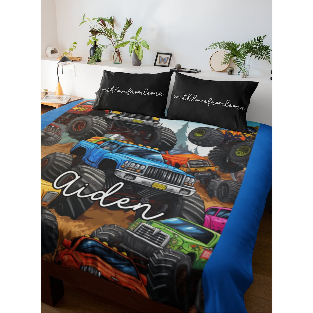 Monster Trucks Blanket Monster Trucks Throw Blanket Monster Trucks