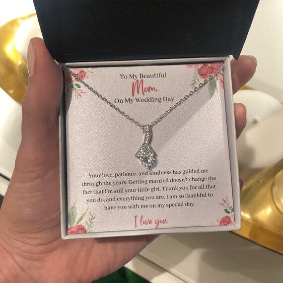 Mother of the Bride Gift to Mom From Bride Gifts From Etsy