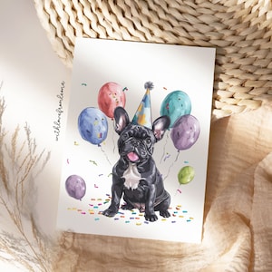 French Bulldog Birthday Greeting Card Card from the Dog For Groomers Vets and Breed Lovers French Bulldog Owner Gift French Bulldog Gift