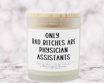 Physician Assistant Candle Gift, Physician Assistant Candle, Thank You Gift, Physician Assistant Birthday Gift, PA Student Gift