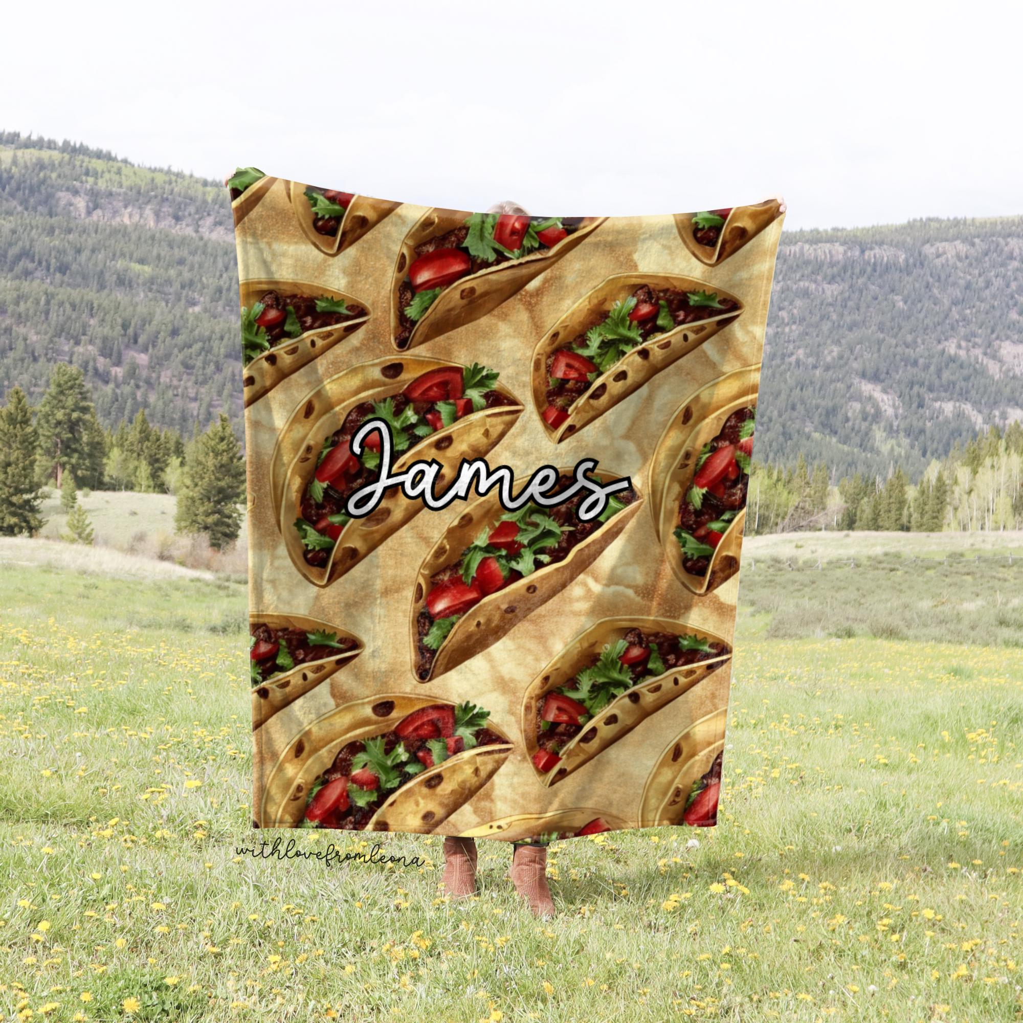 Taco Blanket Etsy