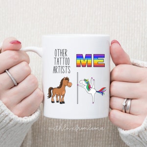 Tattoo Artist Mug, Tattoo Artist Gift, Gift For Tattoo Artist, Funny Tattoo Artist Gift, Gift for Friend, Birthday Gift, Christmas Gift