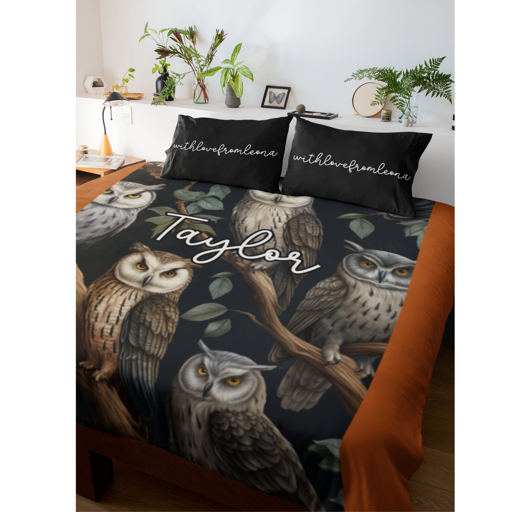Owl Throw Blanket Etsy