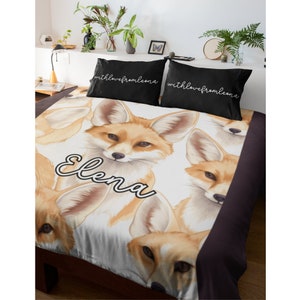 Fennec Fox Blanket Etsy