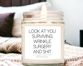 Wrinkle Surgery Recovery Gift Wrinkle Surgery Recovery Gifts Funny Wrinkle Recovery Present Idea For Him Funny Wrinkle Present Idea For Her