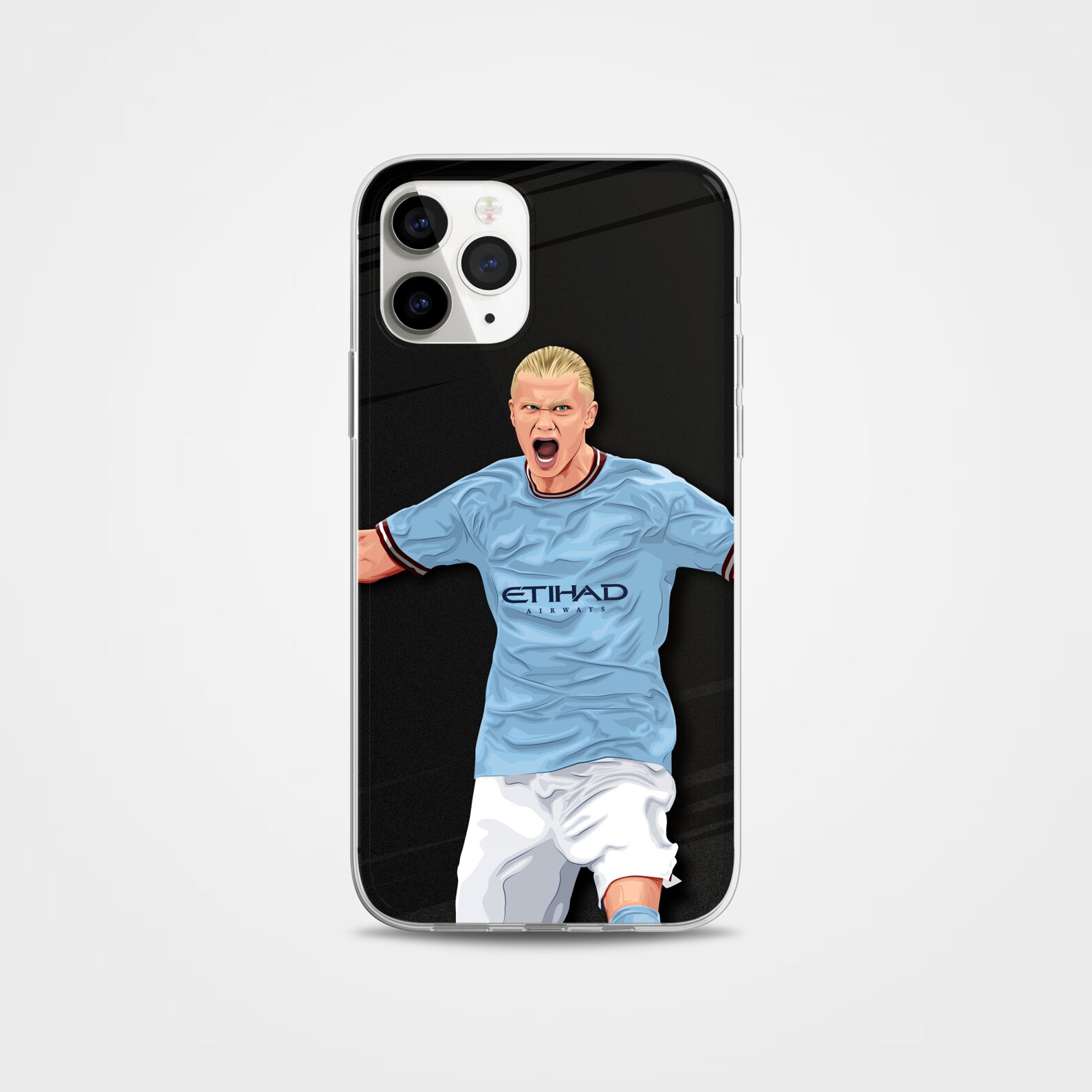 Erling Haaland Phone Case Manchester City FC Cover for Iphone Etsy