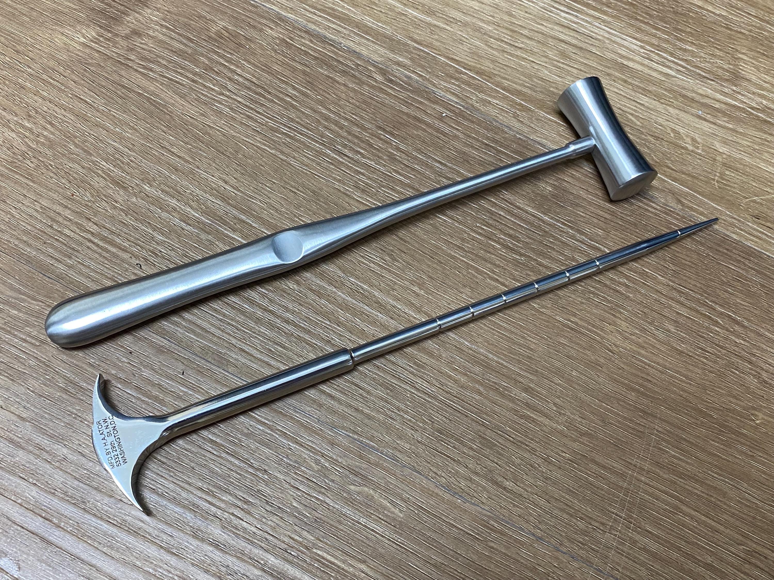 Lobotomy Tool Set Replica Orbitoclast Ice Pick Freeman - Etsy