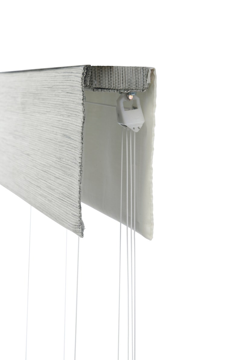 FLAT ROMAN SHADE top Down Bottom Up Etsy