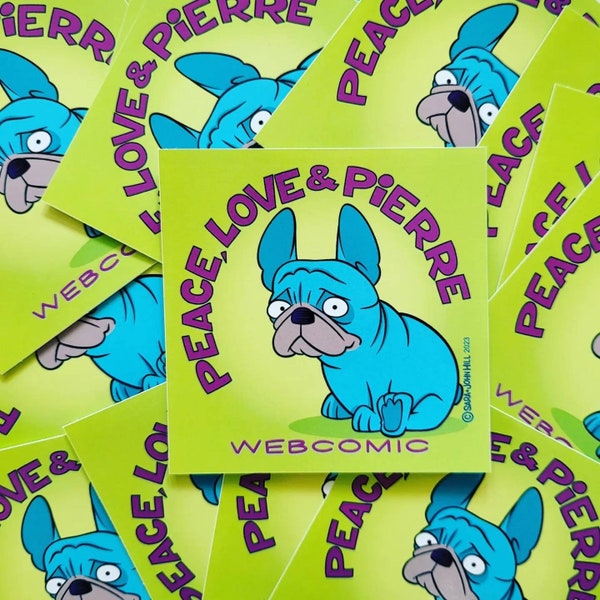 10 Pack Pierre Stickers! ON SALE