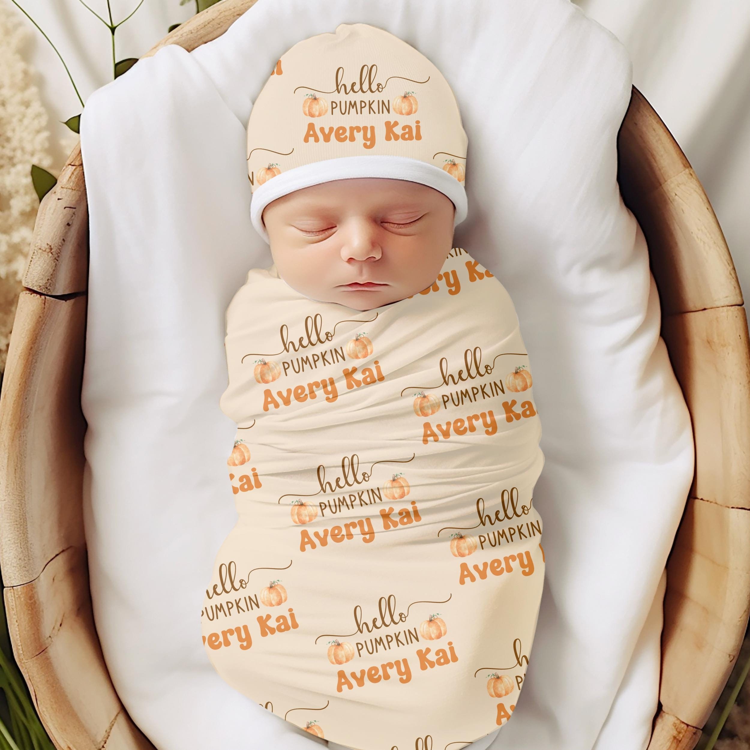 Pumpkin Swaddle Etsy