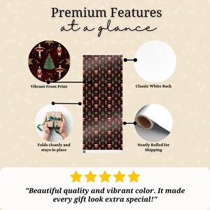 Nutcracker Ballet Personalized Wrapping Paper, Ballerina Custom Name Gift Wrap Roll