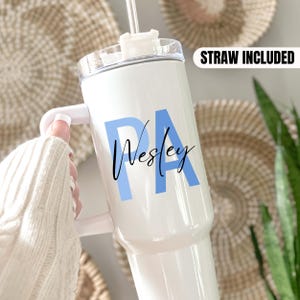 Personalized Physician Assistant Tumbler PA Gift 40oz Tumbler With Handle PA Graduation Gift PA Student Gift Custom Physician Assistant Cup