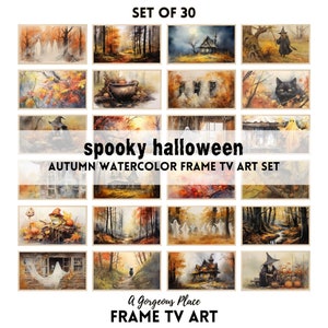 Halloween Tv Frame Art Tv Art Halloween Frame Tv Halloween Ghost Digital Art for Frame Tv Halloween Art Samsung Frame Tv Art Frame Tv Fall