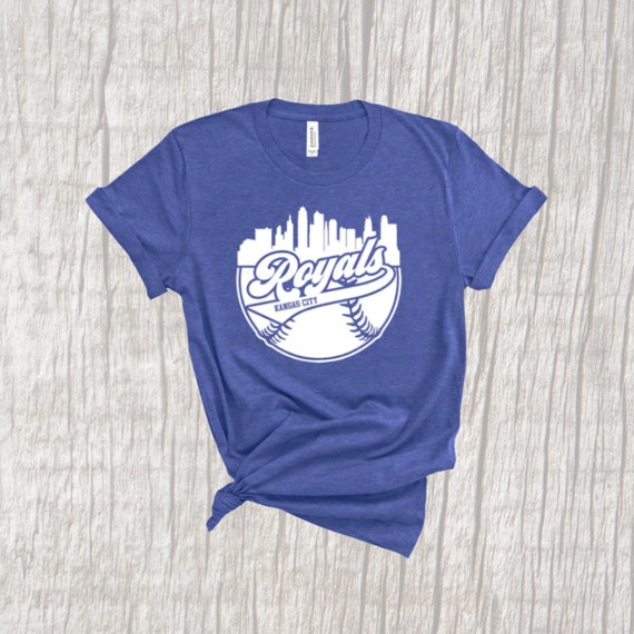 FarmtownPrintingCo KC Royals T-Shirt, Royals Tee, Royals Baseball Tee