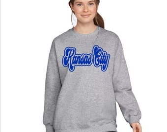 Groovy Kansas City Sweatshirt, Royals Sweatshirt, Kansas City Sweatshirt
