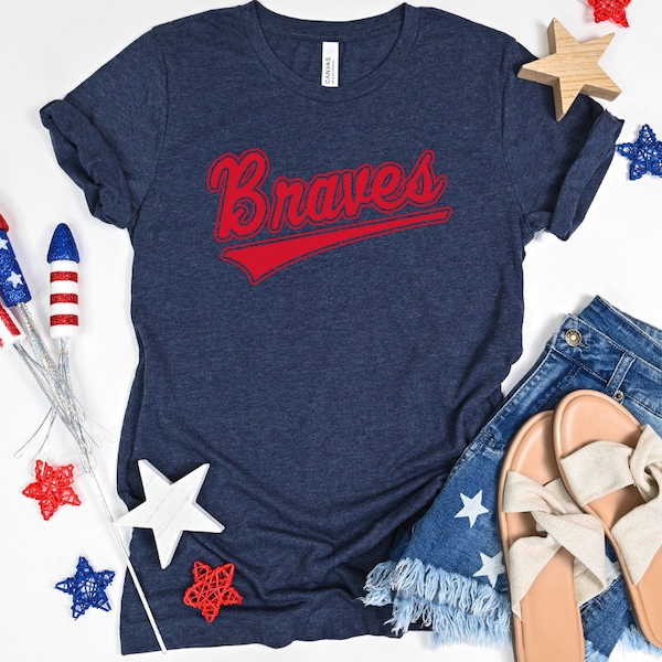 Atlanta Braves Shirt Etsy
