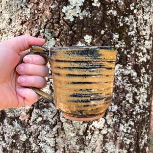 14oz Stoneware Tiger&#39;s Eye Mug