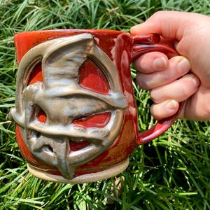 Oopsie Mockingjay Inspired 17oz Stoneware Mug
