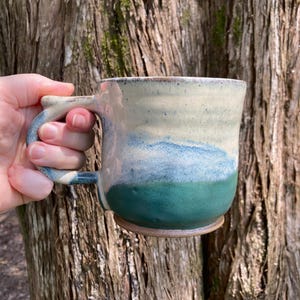 16oz Malachite Green Stoneware Mug
