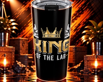 Lab Tech Tumbler 20 Oz With A Fun Quote For Lab Technician