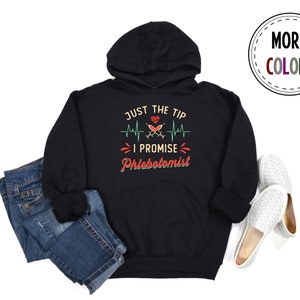 Phlebotomy Hoodie, Phlebotomist Hoodies, Nurse Sweater