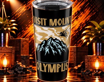 Greek Mythology Tumbler 20 Oz With A Fun Quote For Mythology Lover