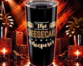 Cheesecakes Tumbler 20 Oz Made Of Stainless Steel For Fans