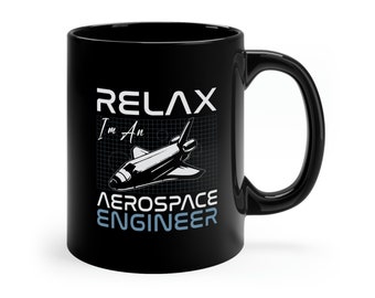 Aerospace Engineer Mug, Aircraft Coffee Cup, Airplane Mugs