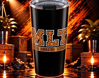 Lab Tech Tumbler 20 Oz With A Design For Lab Technician