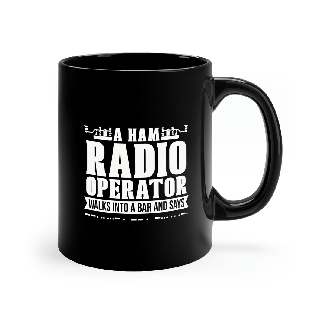 Ham Radio Mug, Callsign Coffee Cup, Radio Mugs Etsy