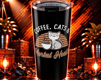 Mental Health Tumblers 20 Oz With A Fun Quote For Gift Giving