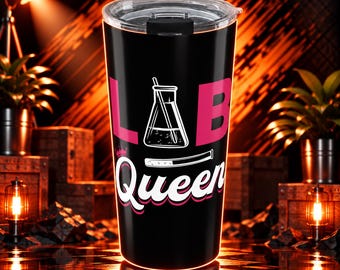 Lab Tech Tumbler 20 Oz Made Of Stainless Steel For Lab Technician