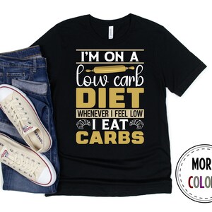  Low Carb High Fat Meme Funny Keto Diet Gift Sweatshirt :  Clothing, Shoes & Jewelry