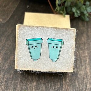 Ultrasound earrings, ultrasound transducer, ultrasound tech earrings, ultrasound tech gift, ultrasound gift
