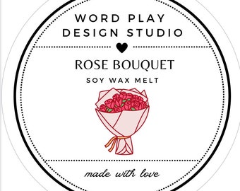 Rose Bouquet Soy Wax Melt: Floral Scent for Electric Warmer