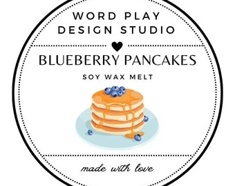 Blueberry Pancakes Soy Wax Melt