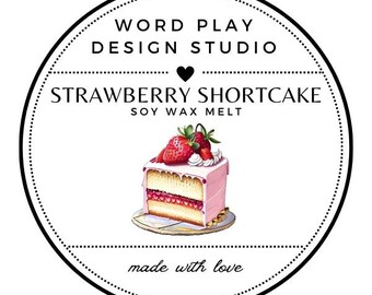 Strawberry Shortcake Soy Wax Melt