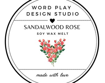 Sandalwood Rose Wax Melt