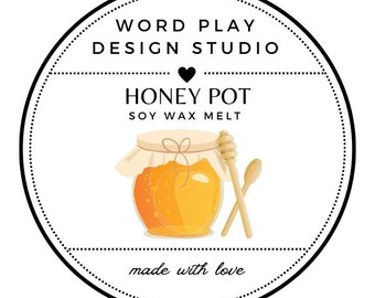 Honey Pot Soy Wax Melt, Home Fragrance, Inspired Fragrance