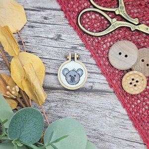 Mini Koala Cross Stitch Pattern