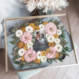 Wedding Flowers Preservation | Wedding Framed Bouquet | Bridal Bouquet Preservation | Preserved Wedding Flowers | Framed flowers | Frame
