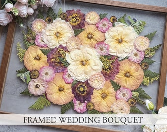 Wedding Flower Preservation | Floral Preservation |Framed Bouquet | Wedding Bouquets | Flowers in Resin | Preserved Flowers | Framed flowers