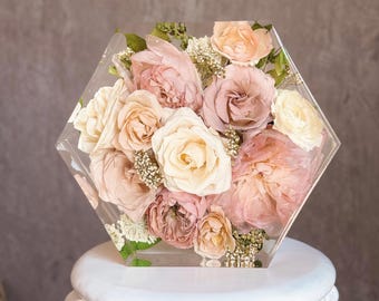 Framed bouquet | Preservation Wedding Bouquet | Preservation Bridal Bouquet | Preservation Wedding Flowers | Wedding Flower Preservation