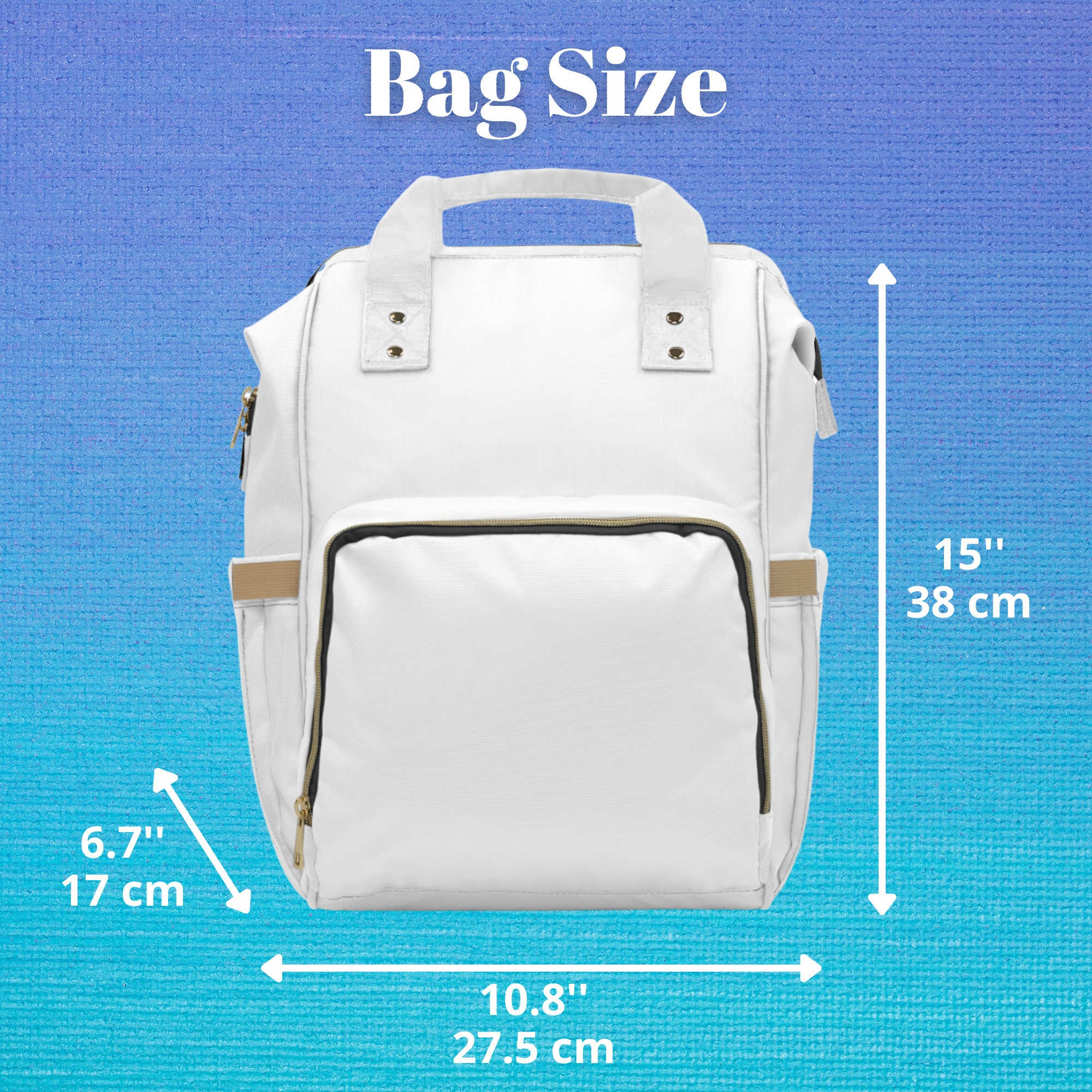 Boho Rainbow Unisex Diaper Bag Baby Diaper Backpack New Mom Etsy