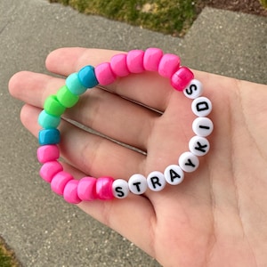 Stray Kids Rock Star inspired Elastic Bracelet- Add K-Pop Glam to Your Look!