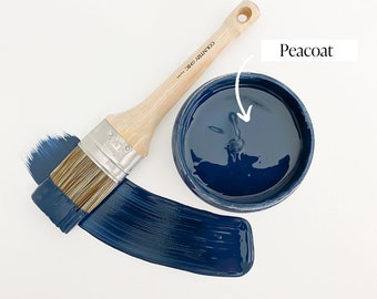 Peacoat - Chalk Style Paint for Furniture, Home Decor, DIY, Cabinets, Crafts - Eco-Friendly All-In-One Paint