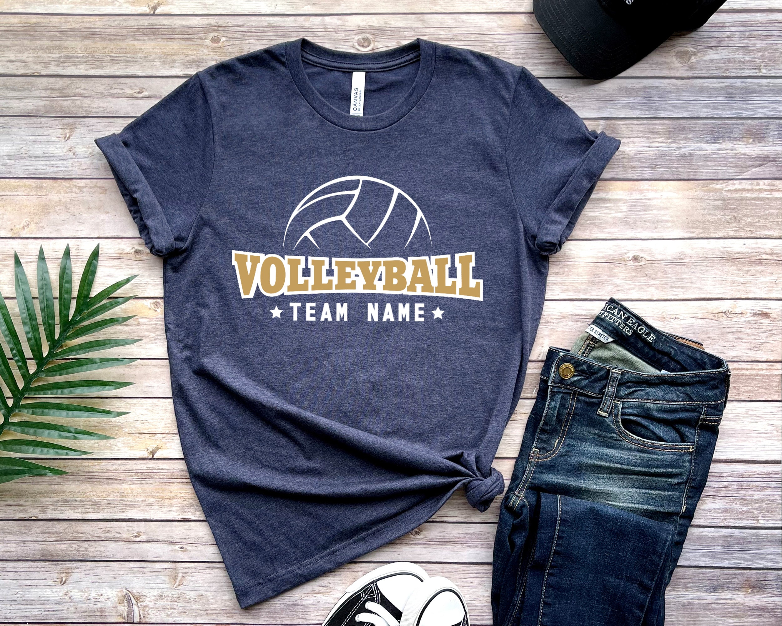 Custom Volleyball Team Name Shirt, Personalized Volleyball Shirt